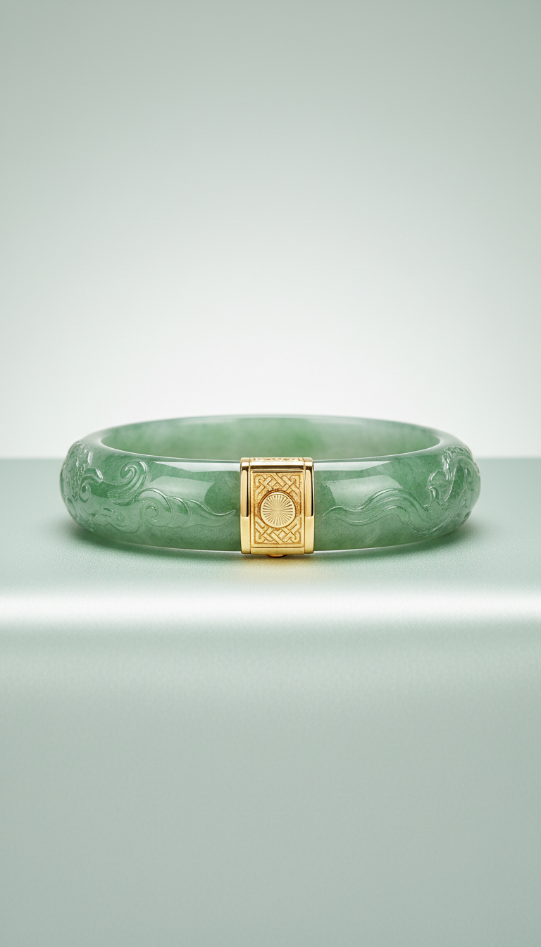 Jadeite Bangle Classic Radiance